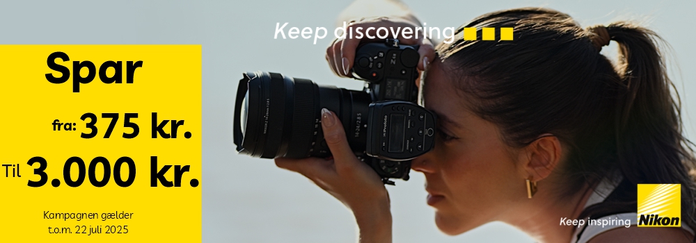 Nikon objektiv kampagne